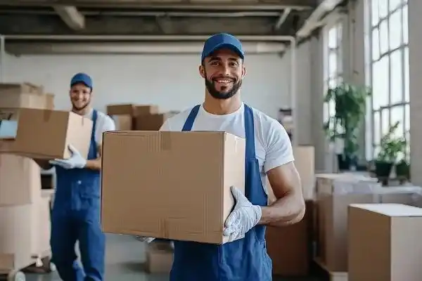 Single Item Moving Services Expert movers using tools for safe furniture handling Movers